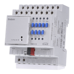 THEBEN RME 8 KNX Mode d'emploi | Fixfr