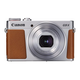 Canon PowerShot G9 X Mark II Manuel utilisateur | Fixfr