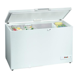 Siemens GT30MA00 Freezer Manuel utilisateur | Fixfr