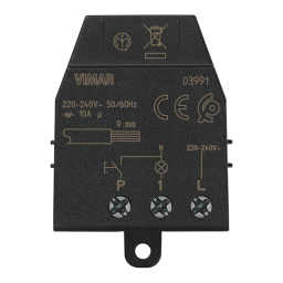 Vimar 00932 Daytime pre-wired signalling unit Une information important | Fixfr