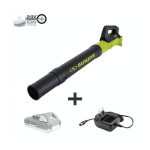 Sun Joe 24V-TB-LTE 24-Volt iON+ Cordless Compact Turbine Jet Blower Kit Manuel du propri&eacute;taire