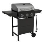 Nexgrill 720-1012 3-Burner Propane Gas Grill Mode d'emploi