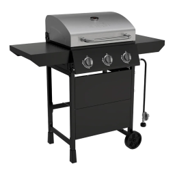 Nexgrill 720-1012 3-Burner Propane Gas Grill Mode d'emploi | Fixfr