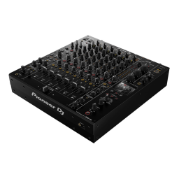 Pioneer DJM-V10 DJ Mixer Manuel du propriétaire | Fixfr