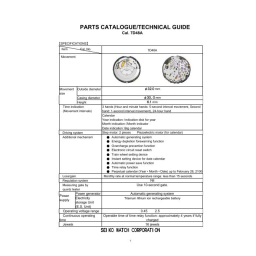 Seiko 7D48 Manuel utilisateur | Fixfr