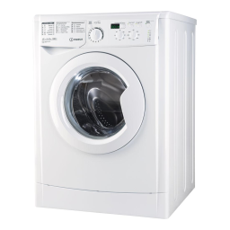 Indesit E2SD 2270A UA Washing machine Manuel utilisateur | Fixfr