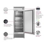 True TGN Solid Door Reach-In Refrigerators/Freezer Installation manuel