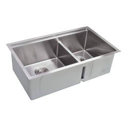 Ancona AN-3338 Prestige Series Undermount 32 in. Double Bowl Kitchen Sink spécification | Fixfr