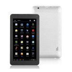 Yonis Tablette 7&quot; 4G Android 4.4 Quad Core Mode d'emploi