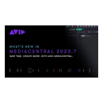 Avid MediaCentral 2.3 Manuel utilisateur