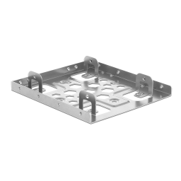 DeLOCK 21333 Aluminium installation frame 2 x 2.5″ to 3.5″ silver Fiche technique | Fixfr