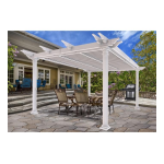 Vita 12x12 Aberdeen Louvered Pergola Manuel utilisateur