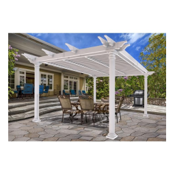 12x12 Aberdeen Louvered Pergola