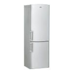 Whirlpool WBC3715 A+W Fridge/freezer combination Manuel utilisateur