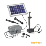 esotec 101775 Solar Teichpumpenset Palermo LED Mode d'emploi