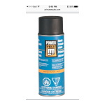 Power Fist 8057325 Black Hi-Temp Spray Paint Manuel du propri&eacute;taire