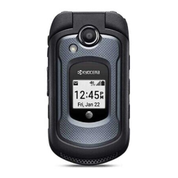 KYOCERA DuraXE bell Manuel utilisateur | Fixfr
