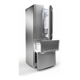 HOTPOINT/ARISTON E4DG AAA X MTZ Fridge/freezer combination Manuel utilisateur | Fixfr