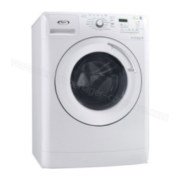 Whirlpool AWOE 8749/2WP Washing machine Manuel utilisateur | Fixfr