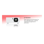 Hitachi LPWU6500 Projector Manuel utilisateur