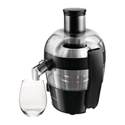 Philips HR1836/02 Viva Collection Centrifugeuse Manuel utilisateur | Fixfr