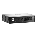 HP t200 Zero Client for MultiSeat Manuel utilisateur