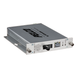 Pelco FMCI Series Ethernet Optical Fiber Media Converter Manuel utilisateur | Fixfr