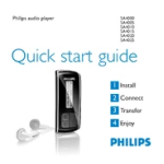 Philips SA4010/02 Baladeur audio &agrave; m&eacute;moire flash Manuel utilisateur