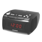 Sylvania Clock Radio SIP3019 Manuel utilisateur