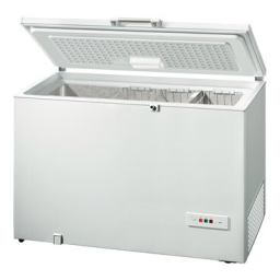Bosch GCM33AW40 Freezer Manuel utilisateur | Fixfr