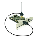 DeLOCK 61642 PCI Express Hybrid DVB-T and Analogue Receiver Fiche technique