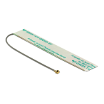 DeLOCK 88988 LTE Antenna MHF&reg; I plug 2 - 3 dBi 1.13 10 cm PCB internal self adhesive Fiche technique