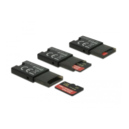 DeLOCK 91648 USB 2.0 Card Reader for Micro SD memory cards Fiche technique | Fixfr