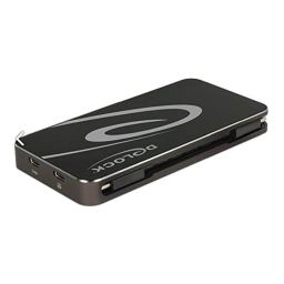 DeLOCK 87722 USB Type-C™ 3.1 Docking Station HDMI + DP + VGA 1080p, USB Hub and USB PD function Fiche technique | Fixfr