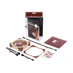 Noctua NF-A12x25 5V Fan Installation manuel