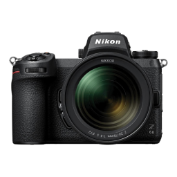 Nikon Z6 II Kit Video AtomosVlog Appareil photo Hybride Manuel utilisateur | Fixfr