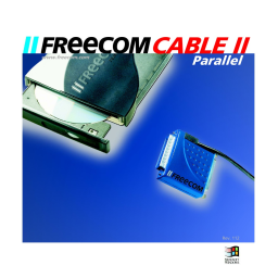 Freecom CABLE II PARALLEL Manuel utilisateur | Fixfr