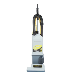 ProTeam ProForce 1200XP Upright Vacuum Cleaner with On-Board Tools Manuel utilisateur | Fixfr