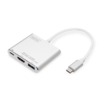 DIGITUS DA-70838 Adaptateur USB-C Multiport | AI chat