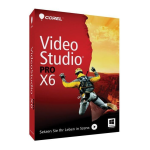 Corel VideoStudio Pro X6 Manuel utilisateur