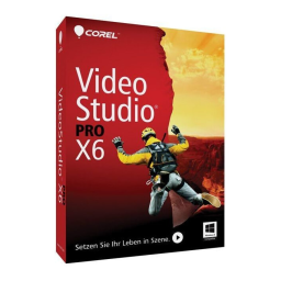 Corel VideoStudio Pro X6 Manuel utilisateur | Fixfr