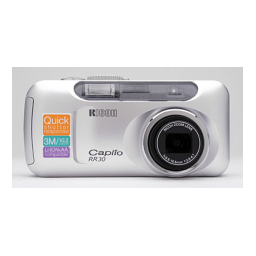 Ricoh Caplio RR30 Manuel d'Utilisation + AI Chat | Fixfr