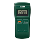 Extech Instruments EMF300 Microwave Leakage Detector Manuel utilisateur