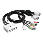 Trendnet TK-214i 2-Port DVI USB KVM Switch Kit Manuel utilisateur