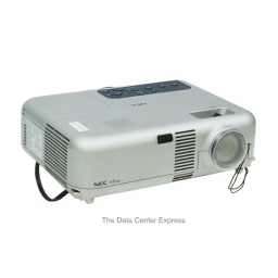 NEC VT560 Manuel utilisateur | Fixfr