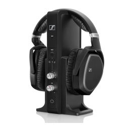 Sennheiser RS 195 BLACK Casque audio ou écouteurs sans fil / Bluetooth Manuel du propriétaire | Fixfr