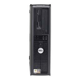 Dell OptiPlex 740 desktop Manuel utilisateur | Fixfr