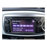 Toyota Yaris Hybrid 2014 navigation Manuel utilisateur