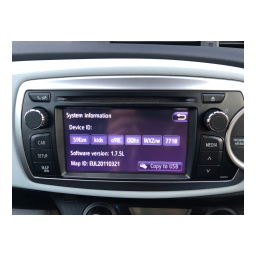 Yaris Hybrid 2014 navigation