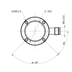 Baumer DLM20-BU.102.CP3.M4 Force sensor Fiche technique